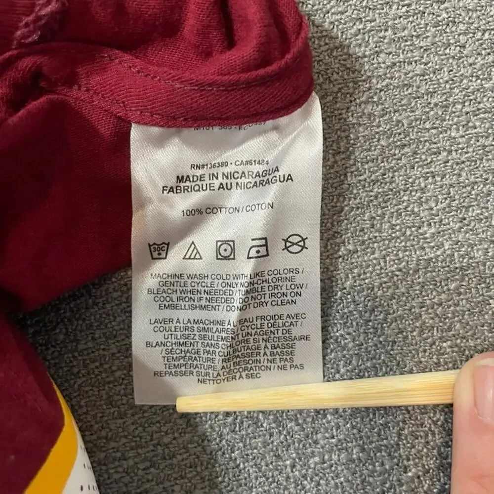 NIKE Washington Redskins Dwayne Haskins #7 T-Shirt NWT - Men's Size L